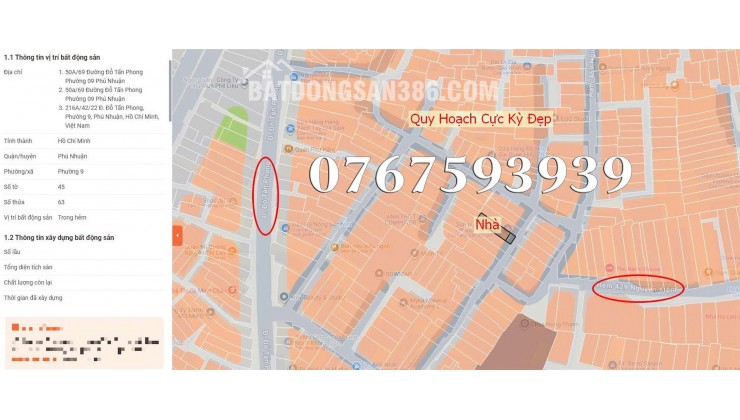 [RẺ] VIP Bán Nhà CHÍNH CHỦ Phú Nhuận đường Đỗ Tấn Phong 45m2 3PN 6.5 Tỷ Gần Sân Bay